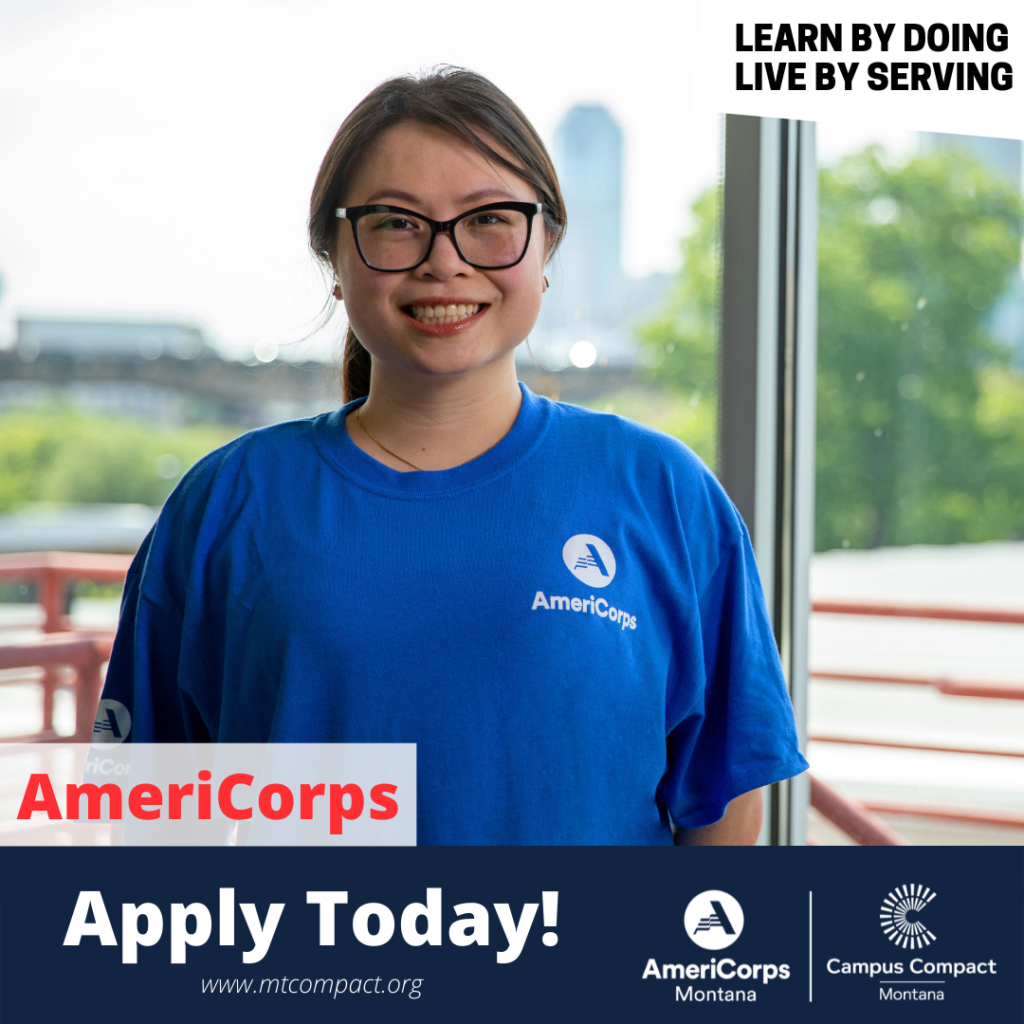 Learn by doing. Live by serving. Apply to AmeriCorps today!